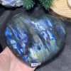 TRÁI TIM ĐÁ XÀ CỪ – Labradorite (TXC46) – KT: 10*12.5CM, KL: 0,66KG