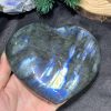 TRÁI TIM ĐÁ XÀ CỪ – Labradorite (TXC46) – KT: 10*12.5CM, KL: 0,66KG