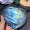 TRÁI TIM ĐÁ XÀ CỪ – Labradorite (TXC47) – KT: 8*9,5CM, KL: 0,404KG