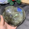 TRÁI TIM ĐÁ XÀ CỪ – Labradorite (TXC49) – KT: 10*11CM, KL: 0,666KG