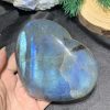 TRÁI TIM ĐÁ XÀ CỪ – Labradorite (TXC50) – KT: 9*11CM, KL: 0,674KG