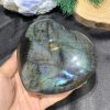 TRÁI TIM ĐÁ XÀ CỪ – Labradorite (TXC51) – KT: 10*11CM, KL: 0,786KG