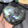 TRÁI TIM ĐÁ XÀ CỪ – Labradorite (TXC51) – KT: 10*11CM, KL: 0,786KG