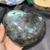 TRÁI TIM ĐÁ XÀ CỪ – Labradorite (TXC51) – KT: 10*11CM, KL: 0,786KG