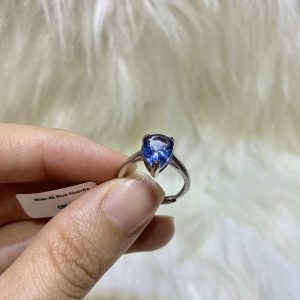 Nhẫn bạc Blue Fluorite| CADA DECOR