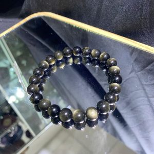 Vòng tay Golden Obsidian size 8-10mm | CADA DECOR
