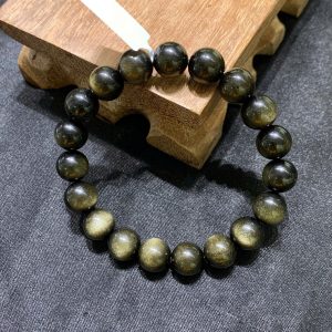 Vòng tay Golden Obsidian size 8-10mm | CADA DECOR