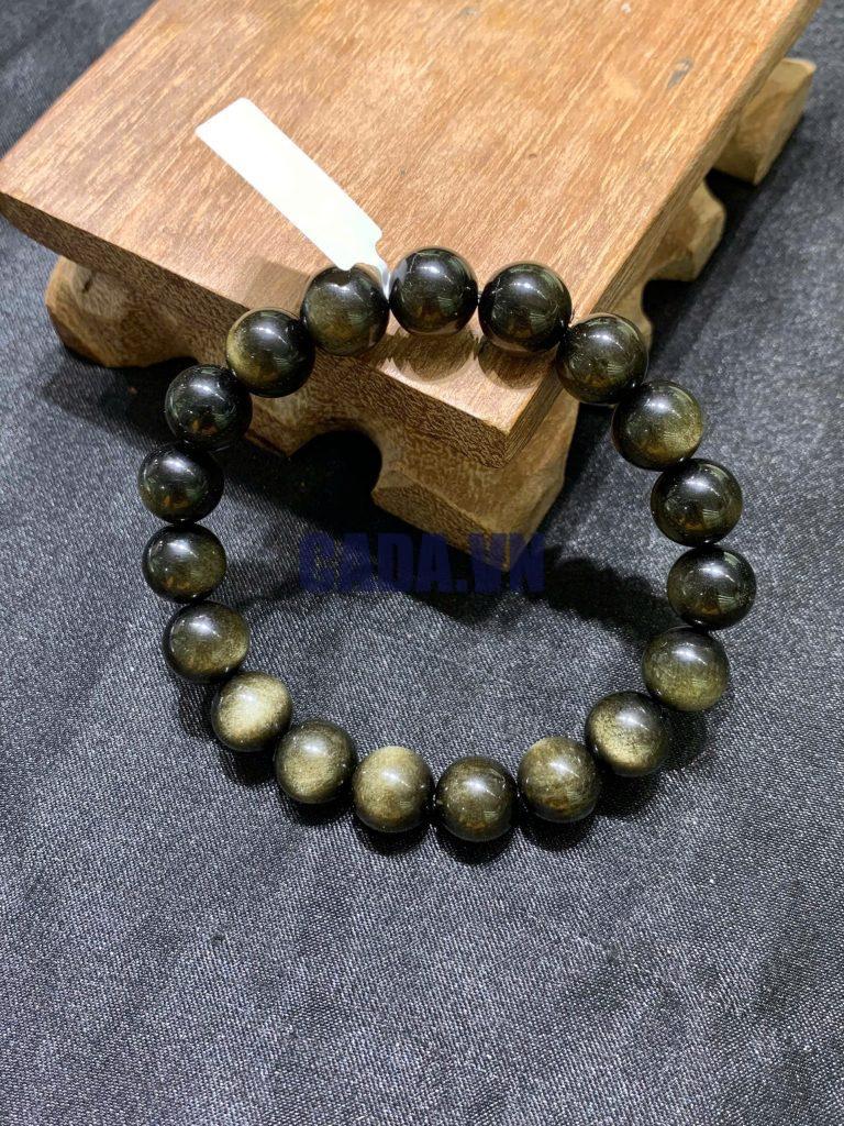 Vòng tay Golden Obsidian size 8-10mm | CADA DECOR