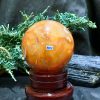 Bi cầu Carnelian (BC02), KL: 530gram – ĐK: 7,3cm | CADA DECOR