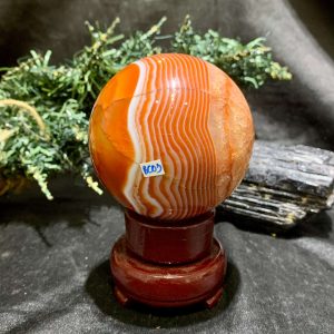 Bi cầu Carnelian (BC03), KL: 500gram – ĐK: 7,2cm | CADA DECOR