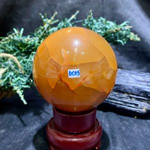 Bi cầu Carnelian (BC05), KL: 556gram – ĐK: 7,4cm | CADA DECOR