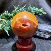 Bi cầu Carnelian (BC05), KL: 556gram – ĐK: 7,4cm | CADA DECOR