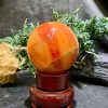 Bi cầu Carnelian (BC06), KL: 322gram – ĐK: 6.2cm | CADA DECOR