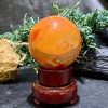 Bi cầu Carnelian (BC06), KL: 322gram – ĐK: 6.2cm | CADA DECOR