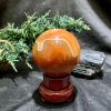 Bi cầu Carnelian (BC11), KL: 458gram – ĐK: 7cm | CADA DECOR