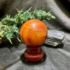 Bi cầu Carnelian (BC13), KL: 476gram – ĐK: 7cm | CADA DECOR