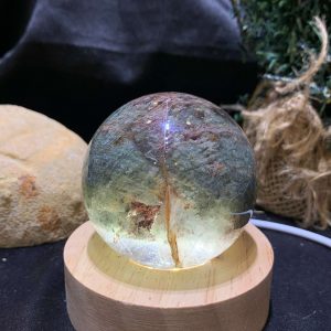 Bi cầu Thạch anh Ưu Linh – Garden Quartz (CG08), ĐK: 5,6cm – KL: 246gram | CADA DECOR