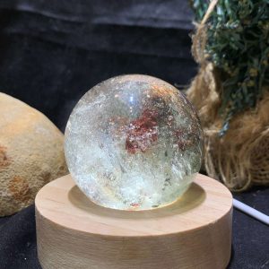 Bi cầu Thạch anh Ưu Linh – Garden Quartz (CG15), ĐK: 4,8cm – KL: 158gram | CADA DECOR