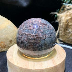 Bi cầu Thạch anh Ưu Linh – Garden Quartz (CG22), ĐK: 4,6cm – KL: 142gram | CADA DECOR