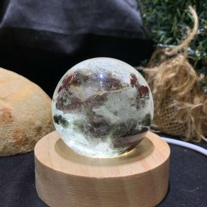 Bi cầu Thạch anh Ưu Linh – Garden Quartz (CG28), ĐK: 5cm – KL: 188gram | CADA DECOR