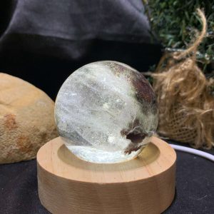 Bi cầu Thạch anh Ưu Linh – Garden Quartz (CG28), ĐK: 5cm – KL: 188gram | CADA DECOR