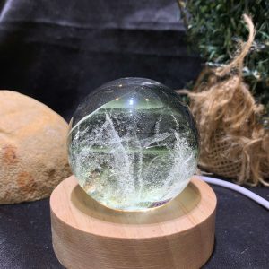 Bi cầu Thạch anh Ưu Linh – Garden Quartz (CG31), ĐK: 5,4cm – KL: 226gram | CADA DECOR