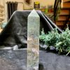 TRỤ MOSS AGATE (MA21), KT: 16*3,5CM, KL: 438GRAM| CADA DECOR