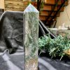 TRỤ MOSS AGATE (MA22), KT: 21*3,5CM, KL: 778GRAM| CADA DECOR