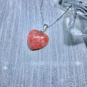 Mặt Trái tim Rhodochrosite | CADA DECOR