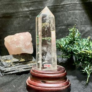 Trụ Thạch Anh Trắng - KT: 14,5*3,5CM, KL: 264Gram (TTT260) | CADA DECOR