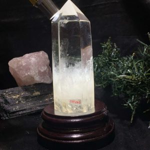 Trụ Thạch Anh Trắng – KT: 15*4,5CM, KL: 544Gram (TTT263) | CADA DECOR