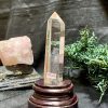 Trụ Thạch Anh Trắng – KT: 13*2,5CM, KL: 154Gram (TTT265) | CADA DECOR