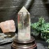 Trụ Thạch Anh Trắng – KT: 14,5*4,5CM, KL: 434Gram (TTT268) | CADA DECOR