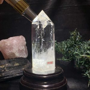 Trụ Thạch Anh Trắng – KT: 14,5*4,5CM, KL: 434Gram (TTT268) | CADA DECOR