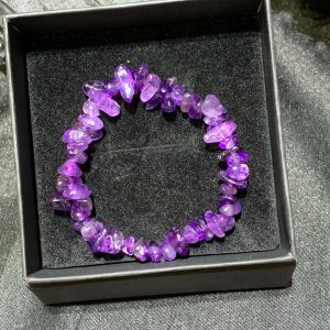 VÒNG CHIP THẠCH ANH TÍM | CADA DECOR