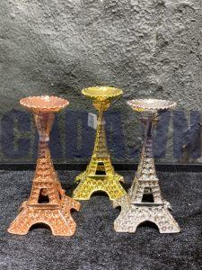 Đế kim loại trưng bi cầu tháp Paris