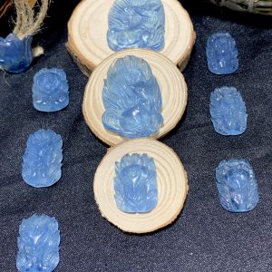 Mặt hồ ly Aquamarine