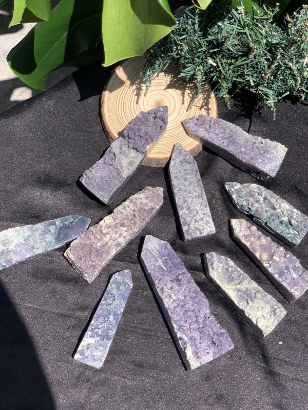 Trụ Grape Agate