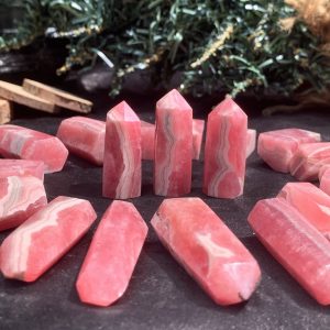 Trụ đá đào hoa - Rhodochrosite