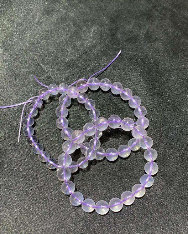 VÒNG TAY THẠCH ANH HỒNG SAO (size 8-10mm) | CADA DECOR