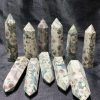 TRỤ RUSSIAN FLOWER AGATE 8-10cm | CADA DECOR