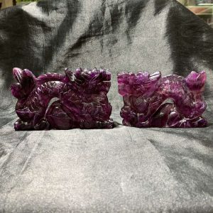 TƯỢNG RỒNG ĐÁ FLUORITE | CADA DECOR