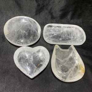 ĐĨA NHIỀU HÌNH ĐÁ THẠCH ANH TRẮNG | CADA DECOR