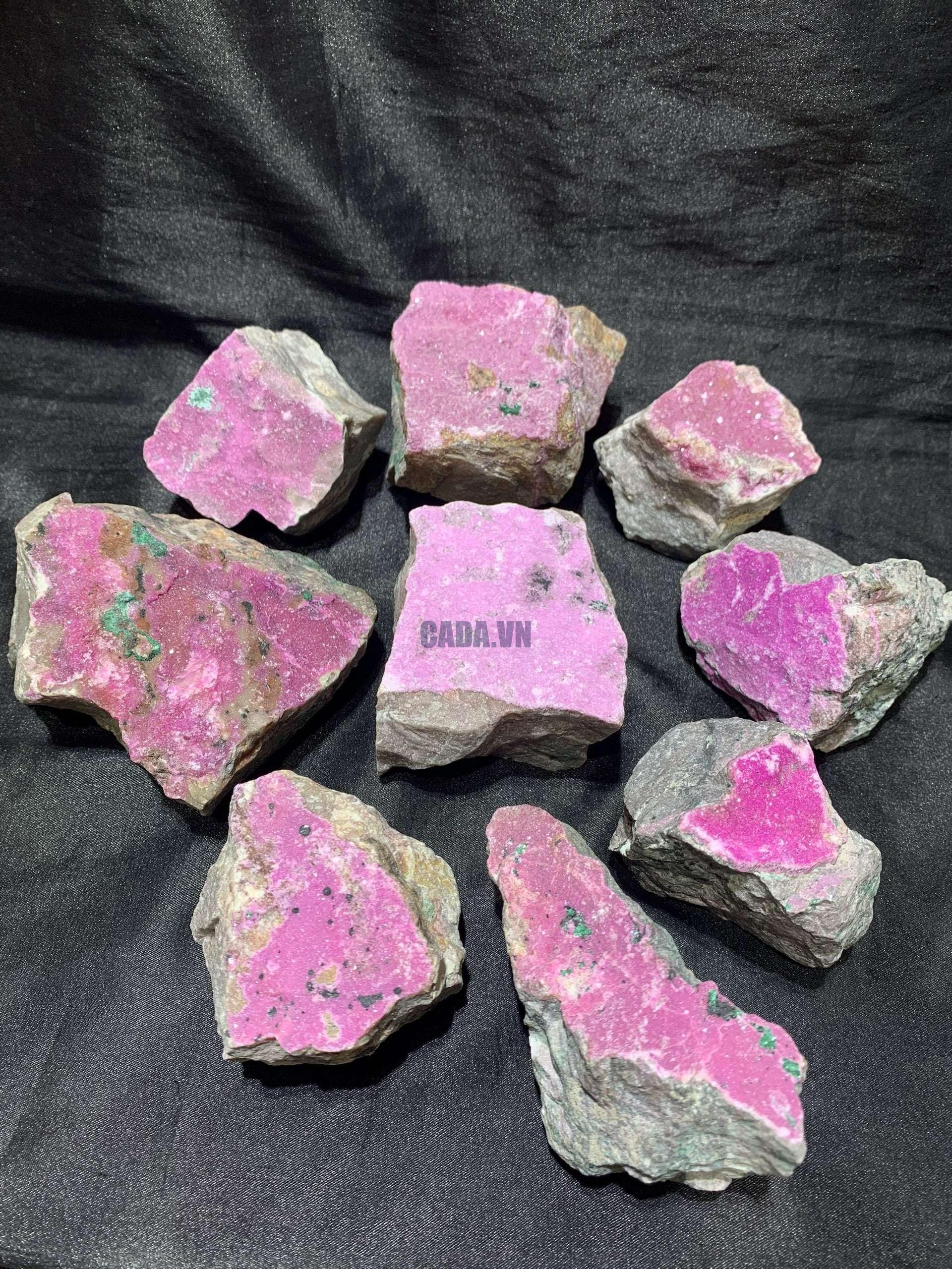 Cobalt Calcite Specimen - Mẫu vật Canxit Coban | CADA DECOR