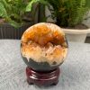 BI CẦU HỐC THẠCH ANH VÀNG (BVH07), ĐK: 8,7CM – KL: 0,836KG