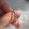 Nhẫn Bạc Kim Cương Shynthetic Moissanite | CADA DECOR