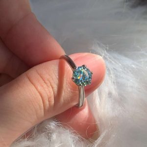 Nhẫn Bạc Kim Cương Shynthetic Moissanite | CADA DECOR