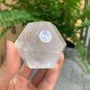BI GIÁC 12 MẶT ĐÁ THẠCH ANH TRẮNG (BGTr10), KT: 3*3,5CM – KL: 0,144KG