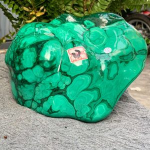 Nu Lông Công – Malachite (NLC12), KL: 3,014KG, KT: 22,5*18CM | CADA DECOR