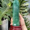 Trụ Fluorite Xanh – Green Fluorite Point (TF137), KT: 25*6CM – KL: 1,22KG Trụ Fluorite Xanh – Green Fluorite Point (TF137), KT: 25*6CM – KL: 1,22KG